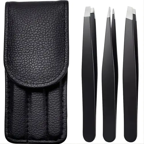 Image de Pincettes Précision 3-4 Pièces - Épilation Parfaite