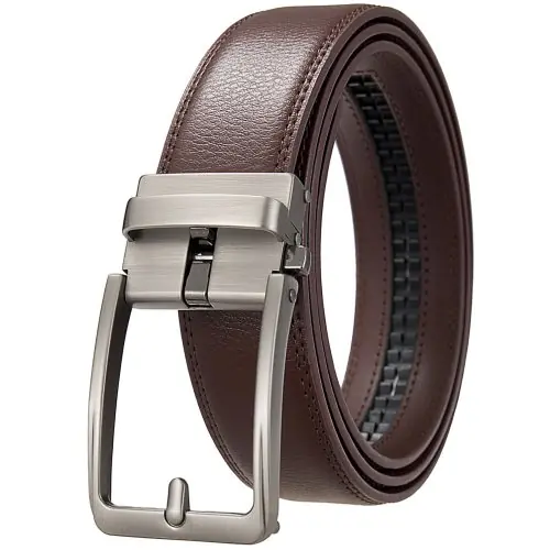 Image de Ceinture Homme Cuir Luxe Boucle Automatique