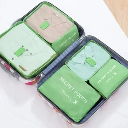 6pcs zielony