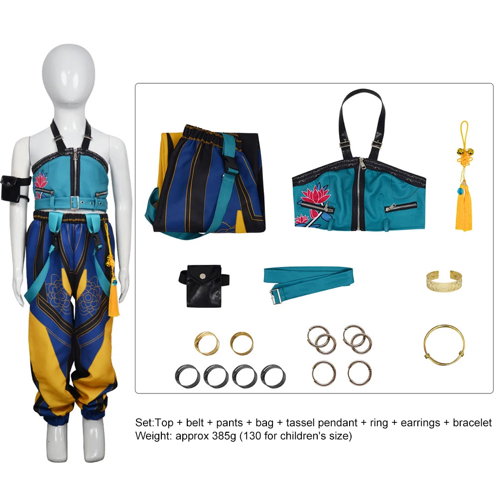 Image de Costume Zoey Cosplay Enfant - Tenue K-Pop & Halloween