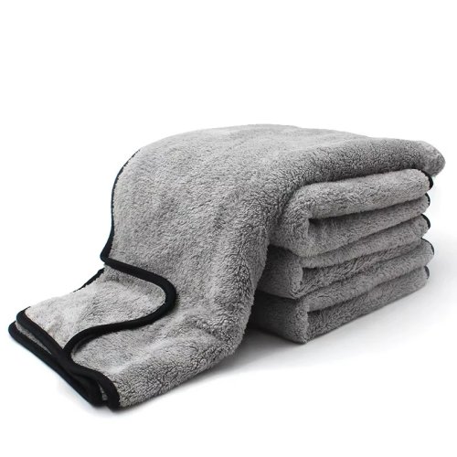 Imagen de Toalla de microfibra para lavado de coches, 100x40, 60x40cm, secado rápido, limpieza automática, paño Extra suave, alta absorción de agua para accesorios de lavado