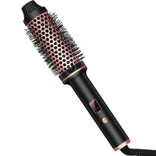 Image de Brosse à Cheveux Chauffante Pro - Lisseur & Boucles en 1