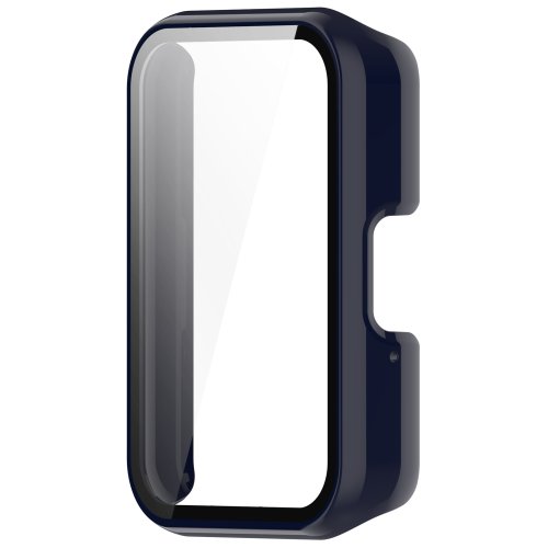 Imagen de Funda de reloj compatible con Samsung Galaxy Fit3, funda protectora para PC, protector de pantalla de vidrio templado incorporado, antiarañazos