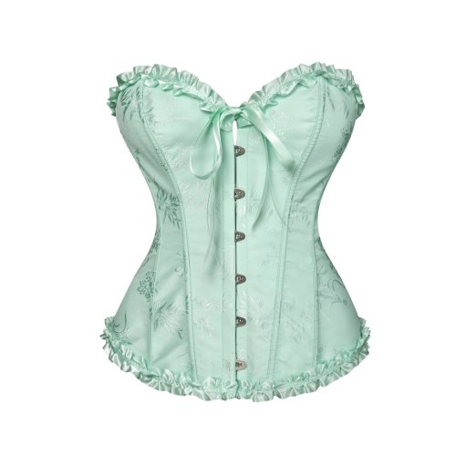 Afbeelding van Sexy Gele Bustier Top met Push-Up Effect