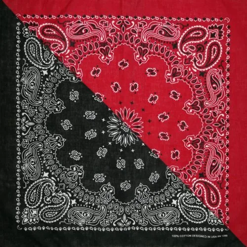Schwarz rot