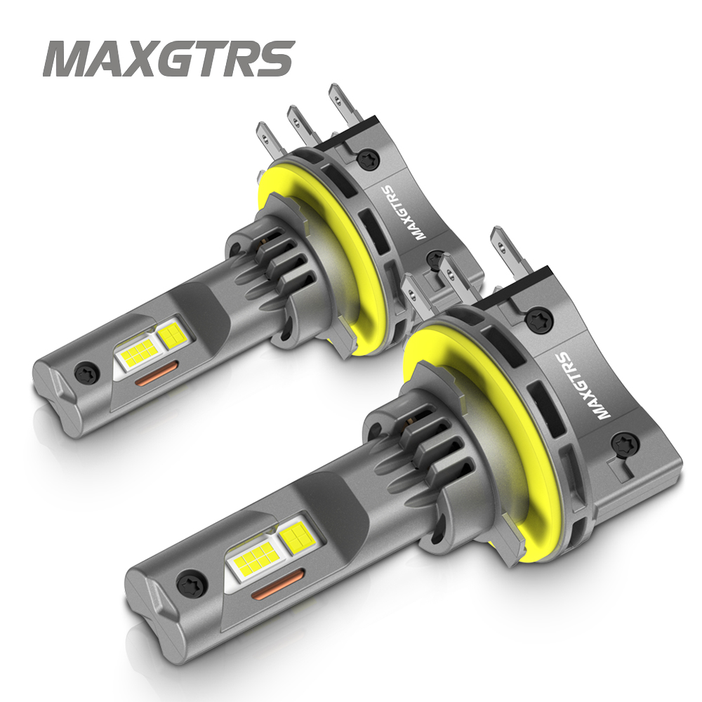 Image of 2pcs H15 LED Headlight Bulbs CANBUS 6500K White 30000LM Car LED High Beam DRL Driving Lamp With Cooling Fan Error Free