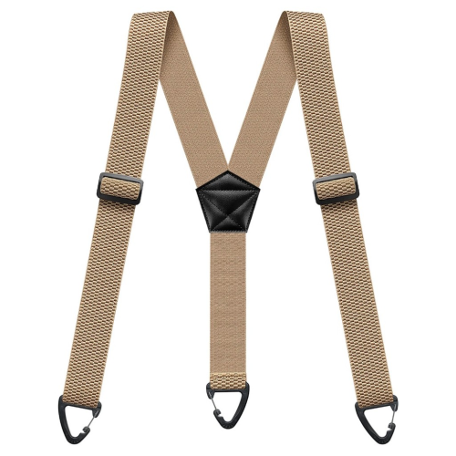 Afbeelding van Zware Bretels voor Mannen Werken Buiten 3,8 cm/1,5 inch Y-back 3 Plastic Clips Verstelbare Elastische Broek Bretels Riem Riem