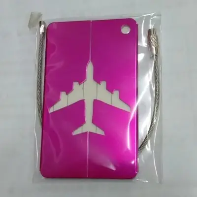 Image de Étiquette de Bagage en Aluminium - Anti-Perte & Personnalisable