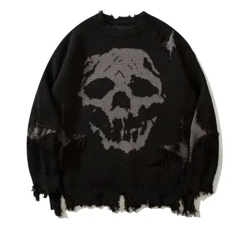 Image de Pull Homme Col Rond Hip Hop Automne Hiver