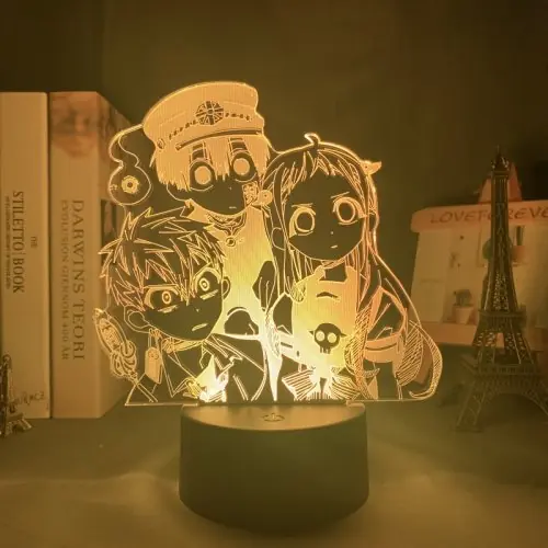 Image de Lampe 3D Acrylique Colorée - Décoration Chambre