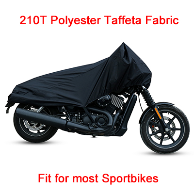 Immagine di X Autohaux 210T mezza copertura per moto da viaggio impermeabile antipolvere antipolvere per esterni Anti UV Motor Scooter Protector Cover M L XL