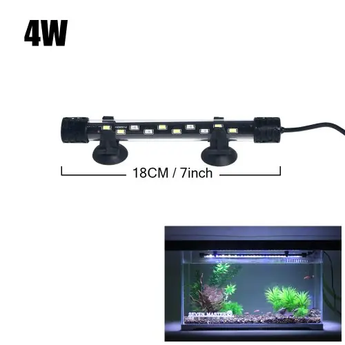 Image de Lampe LED Étanche pour Aquarium - Lumière Optimale pour Plantes Aquatiques