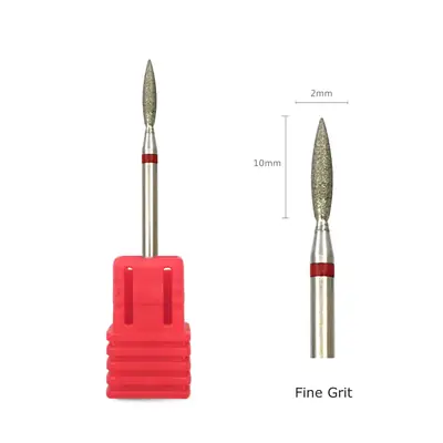Image de Foret Ongles Diamant 2mm - Nettoyage Cuticule & Peau Morte