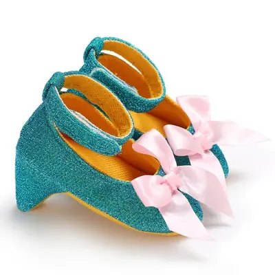 Image de Chaussures à Talons Princesse pour Bébé - Accessoire Photo Mignon