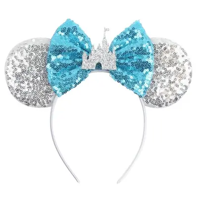 Image de Bandeau Mickey Mouse Paillettes - Accessoire de Fête pour Enfants et Adultes