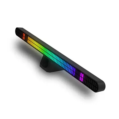 Image de Barre LED RGB Double Rangée 30cm - Éclairage Ambiance Voiture