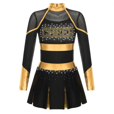 Image de Costume Pom-Pom Girl Étincelant pour Filles