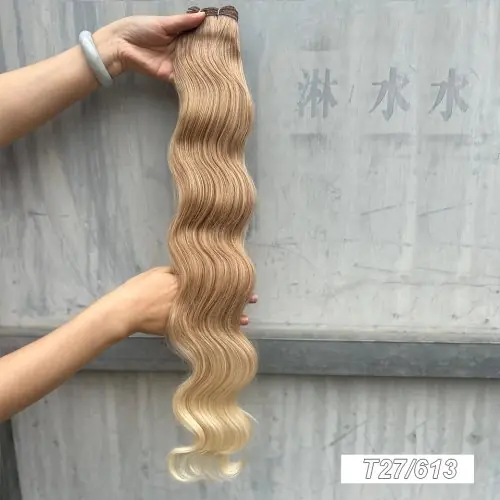 Image de Extensions Cheveux Ombre Chocolat & Blond 613 - 30 Pouces