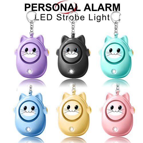 Image de Alarme Personnelle Chat Mignon - Sécurité Femmes & Enfants