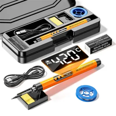 Image de Mini Fer à Souder USB Type-C avec Affichage Numérique