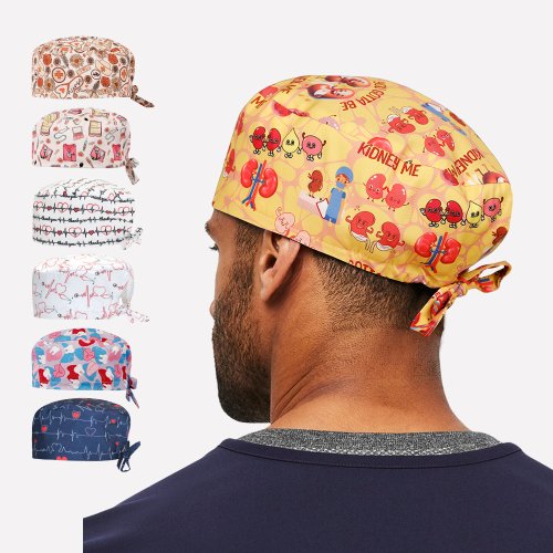 Imagen de Gorros de Trabajo con Estampado de Dibujos Animados