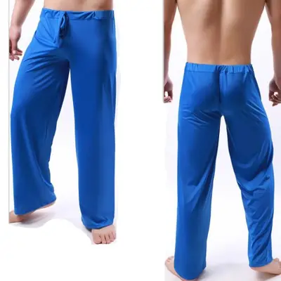 Pantalon de Pyjama Homme Soie Glacée - Confort & Élégance