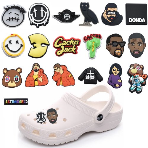 Afbeelding van Lachende Cactus Schoencharme - Leuk Tuinaccessoire