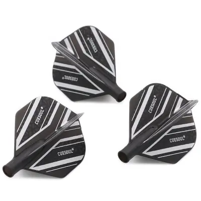 Image de Darts Flights Toxique Esoul Tero AK4 - Lot de 3 Noir