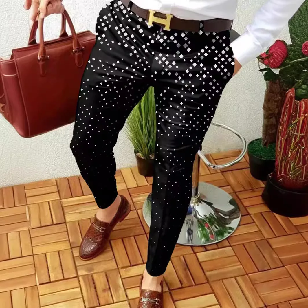 Immagine di Pantaloni Uomo Slim Fit Casual Autunno-Inverno 2024