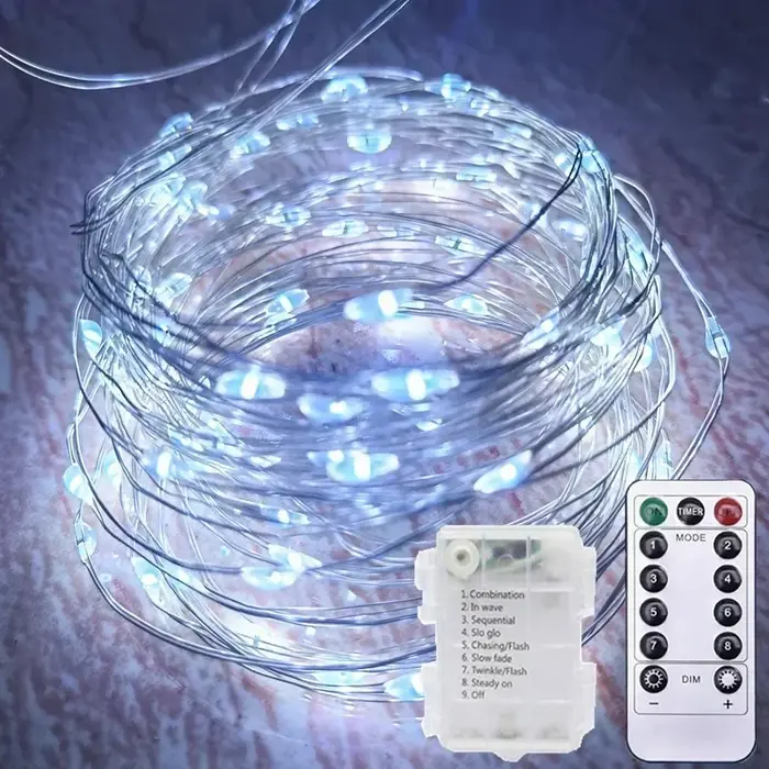 Image de Guirlande LED Féerique - Éclairage Magique pour Fêtes et Noël