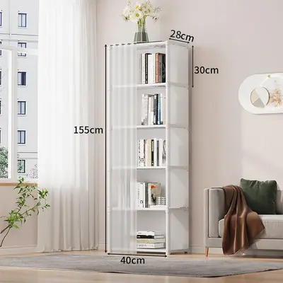 Armoire de Rangement Tissu - Grande Capacité & Anti-Poussière