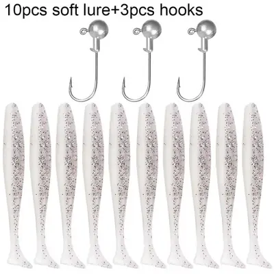 Image de Leurre Souple Nageur 10 Pièces - Pêche à la Carpe