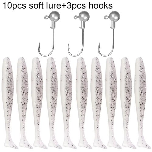 Image de Leurre Souple Nageur 10 Pièces - Pêche à la Carpe