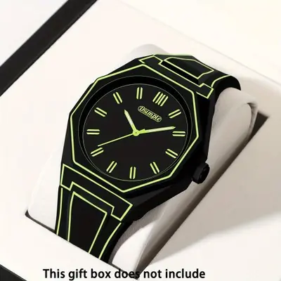 Image de Montre Unisexe Minimaliste en Silicone