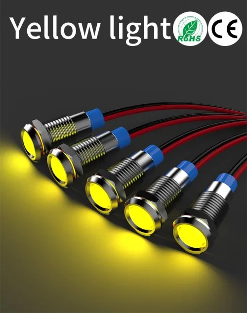 5PCS Yellow