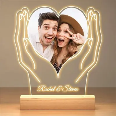 Image de Cadre Photo Spotify Personnalisé LED