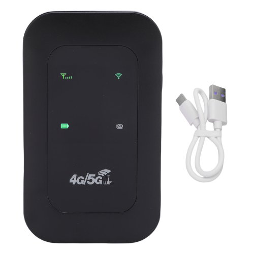 Immagine di Router WiFi mobile Batteria da 2100 mAh Supporta 10 dispositivi collegati Hotspot WiFi 4G 5G 300 Mbps Portatile ad alta velocità per le aziende