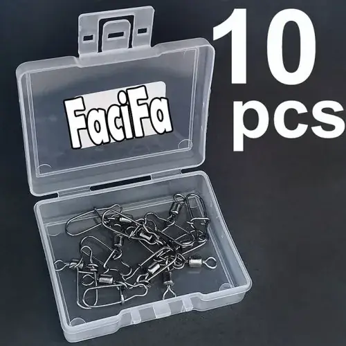 Image de Connecteur de Pêche Inox - Pivotant & Résistant