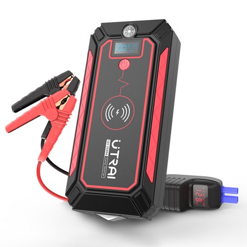 Immagine di UTRAI 2500A Avviamento batteria per auto Accumulatori e caricabatterie di riserva portatili 10W Cari...