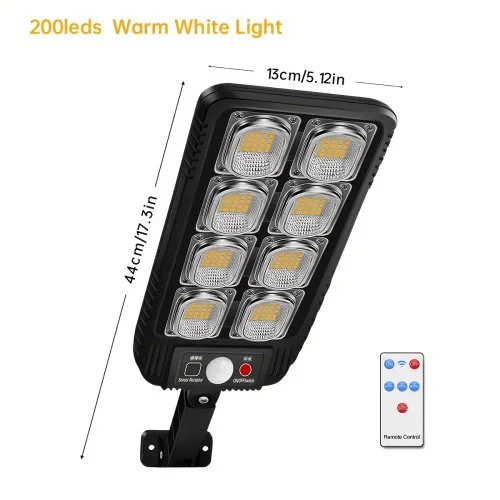200 LED blanco cálido