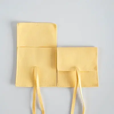 Image de Sac Cadeau en Velours pour Bijoux - Lot de 5