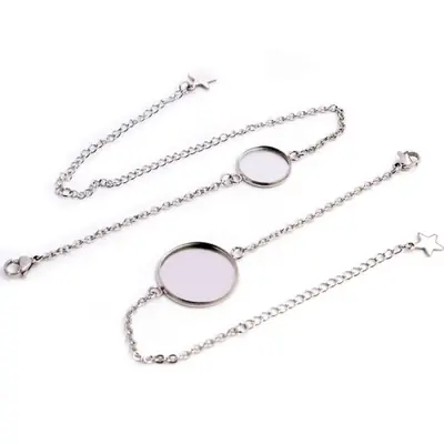 Image de Bracelet en Acier Inoxydable 316 - 2 Pièces pour Montre ou Bijoux