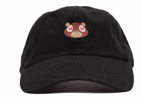 Immagine di Kanye West Ye Bear Dad Berretto da baseball adorabile estivo per uomo Donna Snapback Cappello stile hip-hop con rilascio esclusivo unisex