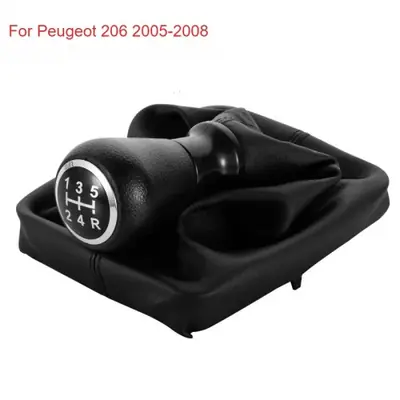 Image de Pommeau de Levier de Vitesse pour Peugeot 206 (2005-2008)