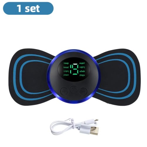 Massaggiatore Elettrico Portatile per Collo e Spalle con Tecnologia Intelligente e Carica Integrata – Regolazione Multi-Livello per un Relax Profondo