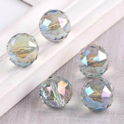 Image de Perles Cristal 20mm - Lot de 5 pour Bijoux DIY