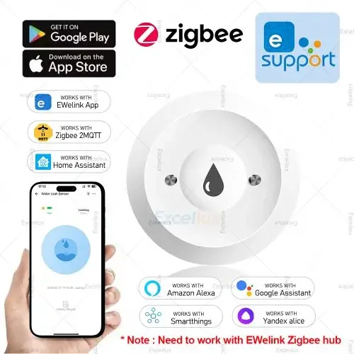 Image de Capteur d'eau intelligent Ewelink Zigbee