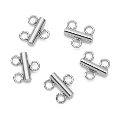 Image de Kit Bijoux Acier Inoxydable - 10 Pièces pour Créer vos Propres Accessoires
