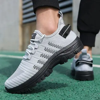 Image de Baskets Hommes Respirantes - Légères & Sportives
