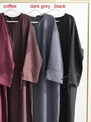 Image de Abaya Élégante pour Femme - Robe Longue Islamique